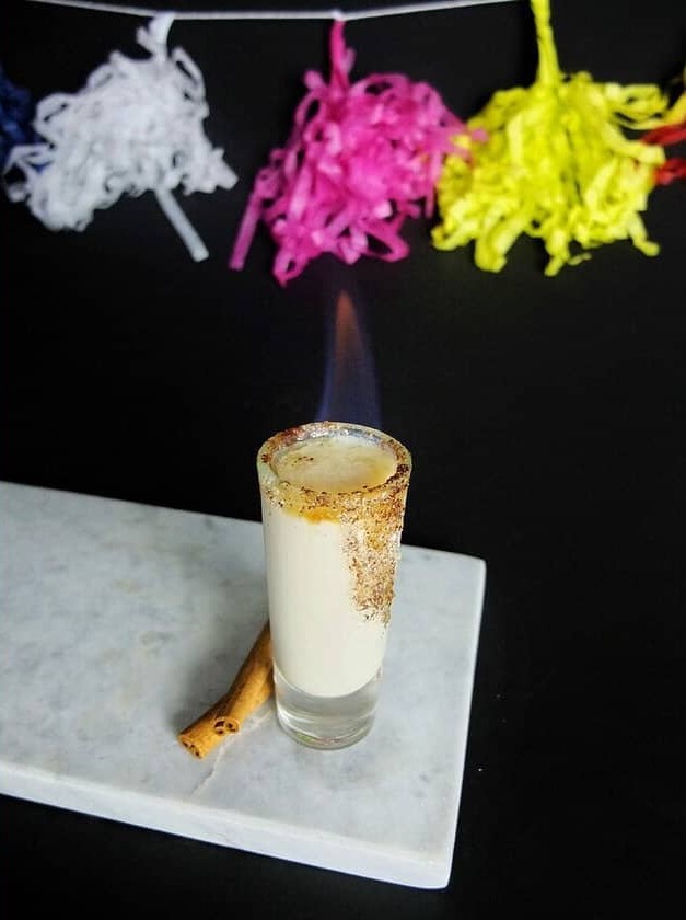 Flaming Churro Shot