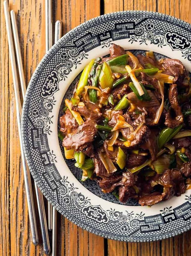 Duck Stir Fry with Green Onions