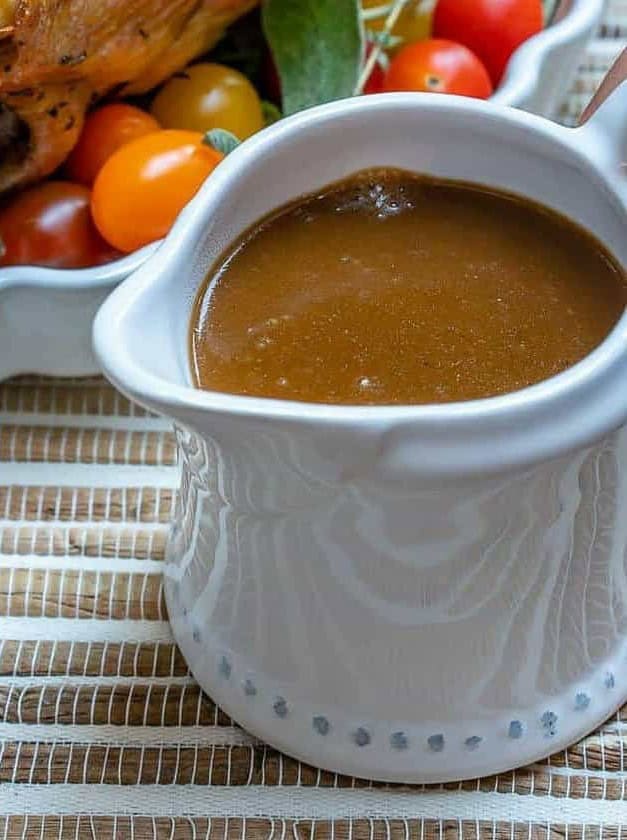 Skinny Turkey Gravy