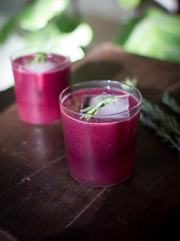 Rosemary Concord Grape Cocktail