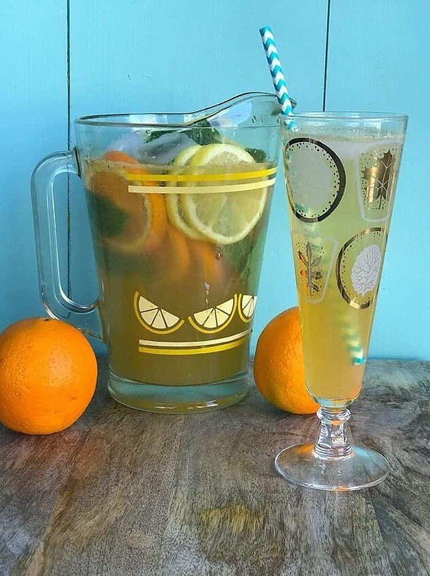 Sparkling Bourbon Lemonade