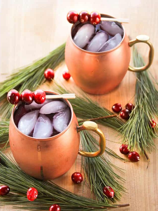 Cranberry Christmas Mule