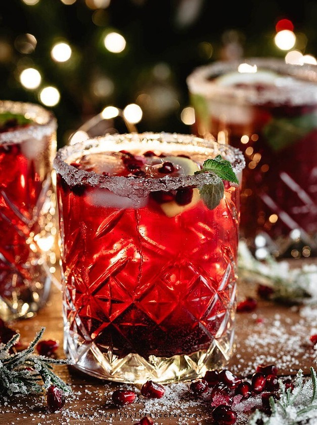 Pomegranate Mint Cocktail