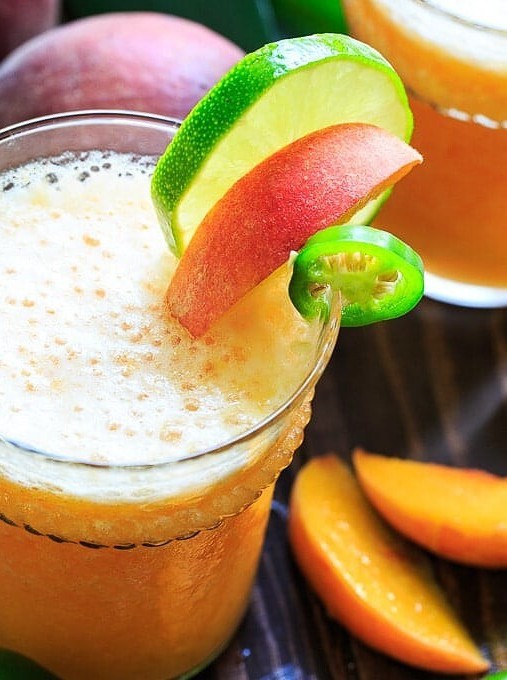 Peach Jalapeno Margarita