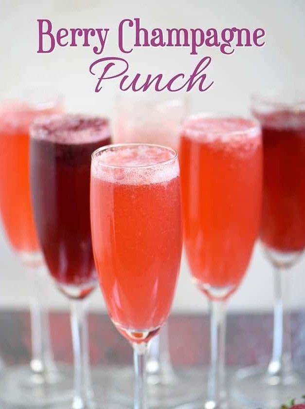 Berry Champagne Punch