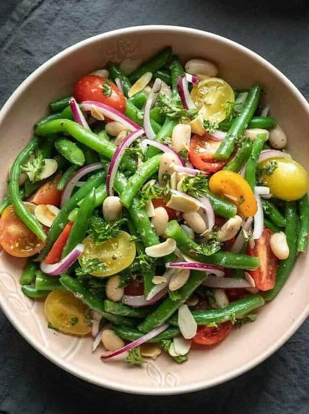 Cold Italian Green Bean Salad