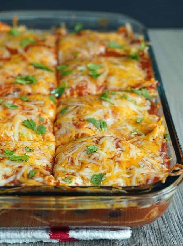 Vegetarian Enchilada Casserole