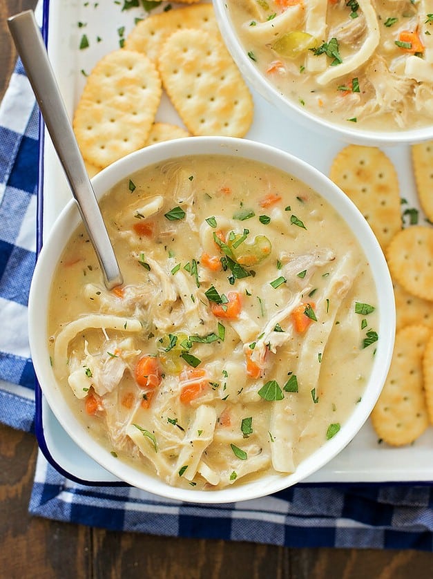 Creamy Chicken Noodle Soup