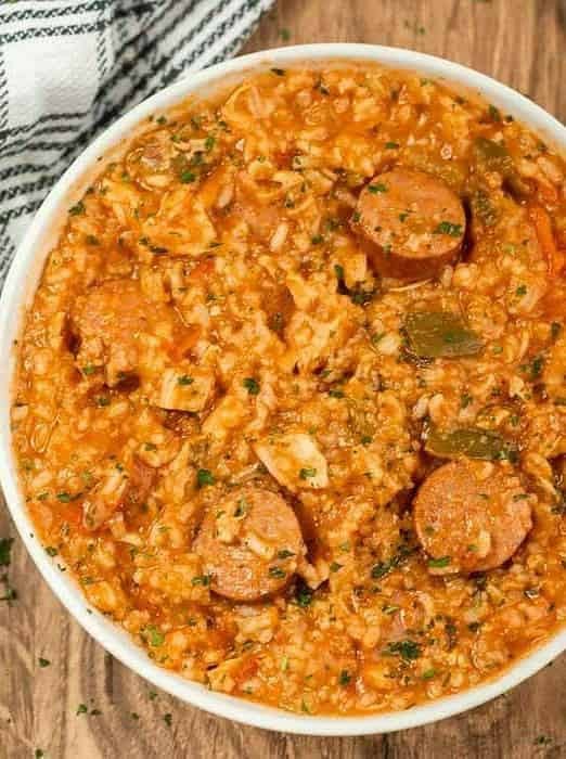 Slow Cooker Chicken Jambalaya