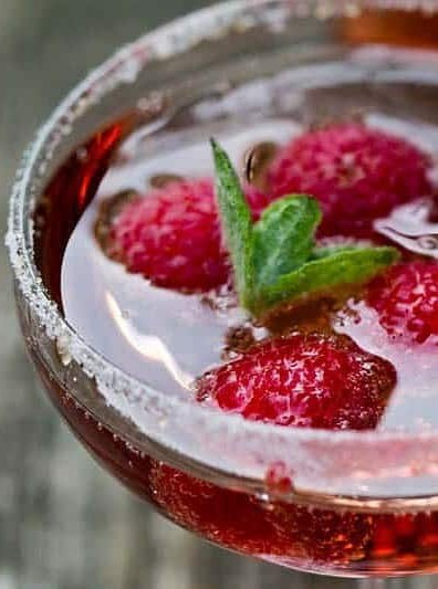 Raspberry Prosecco Cocktail