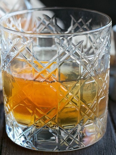 Smoked Orange Old Fashioned