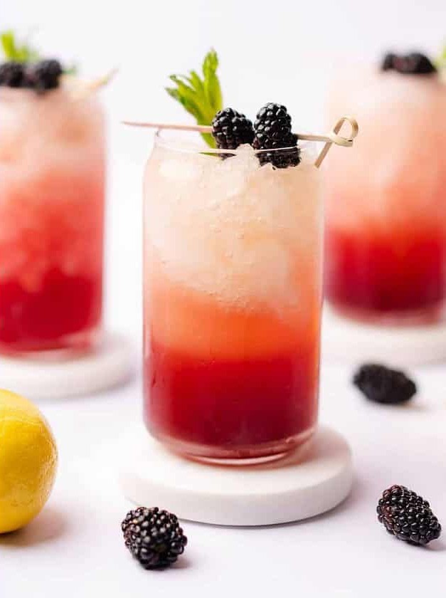 Bourbon Bramble Sugar Free Keto Cocktail