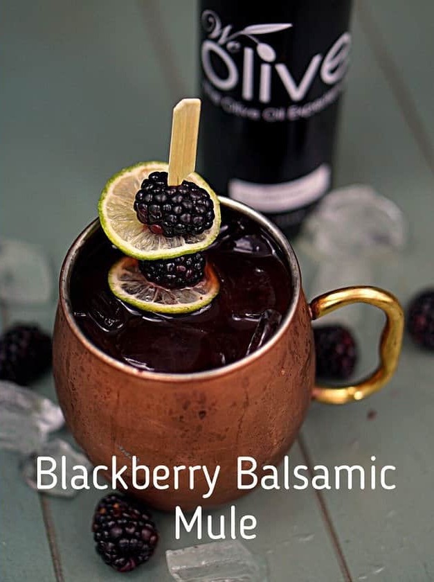 Blackberry Balsamic Mule