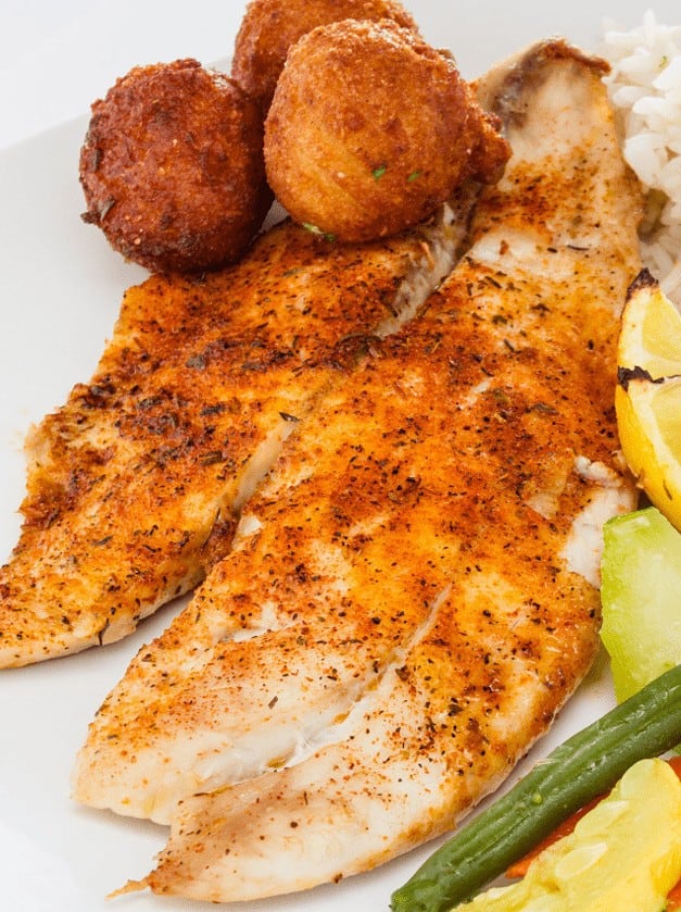 Baked Redfish Fillets