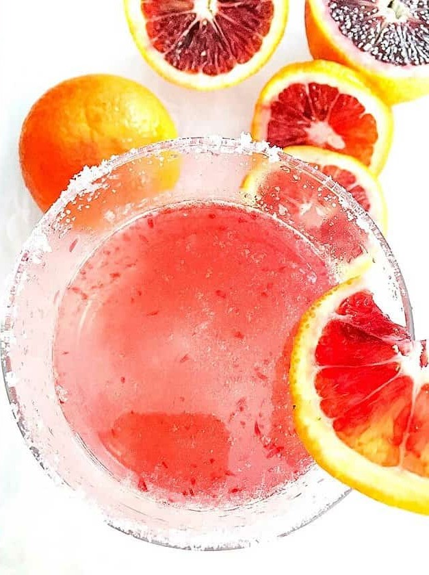 Blood Orange Vodka Martini