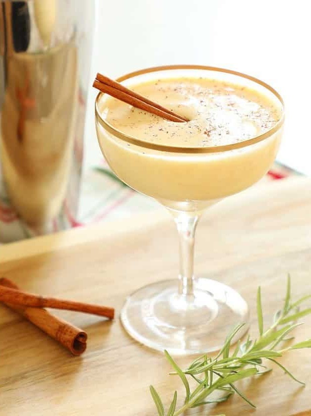 Eggnog Martini