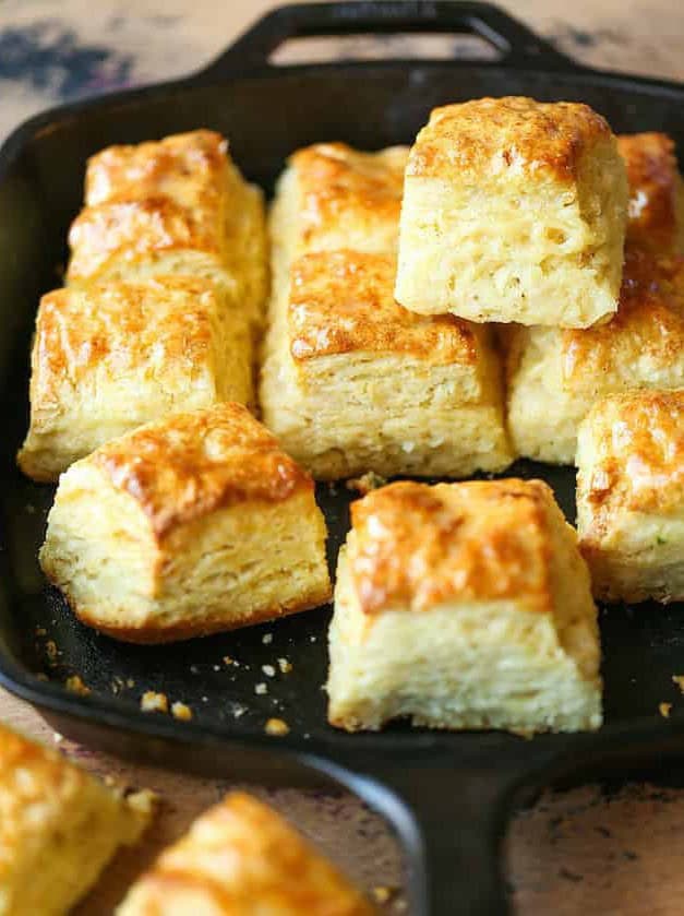 Skillet Buttermilk Biscuits