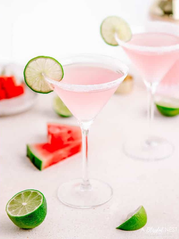 Watermelon Lemonade Martini