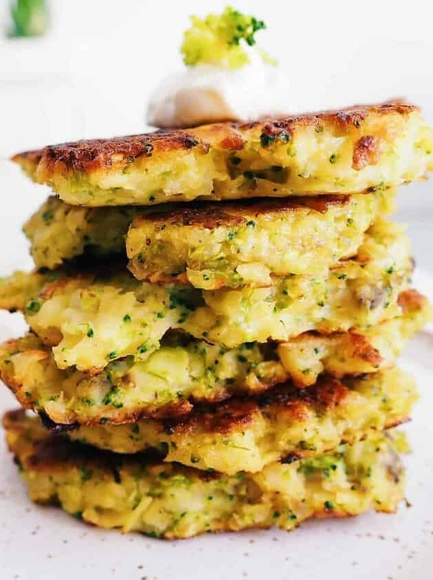 Broccoli Potato Latkes