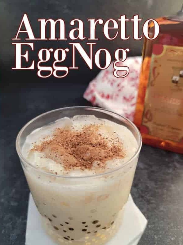 Amaretto Eggnog Cocktail