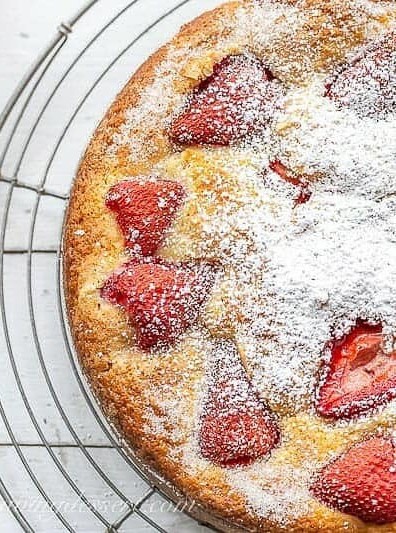 Strawberry Breakfast Cake