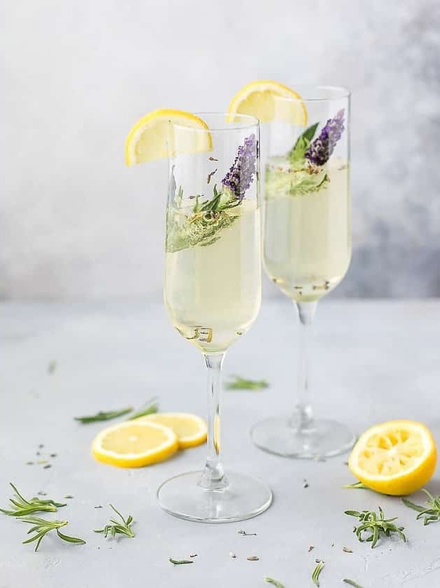 Sparkling Lavender Cocktail