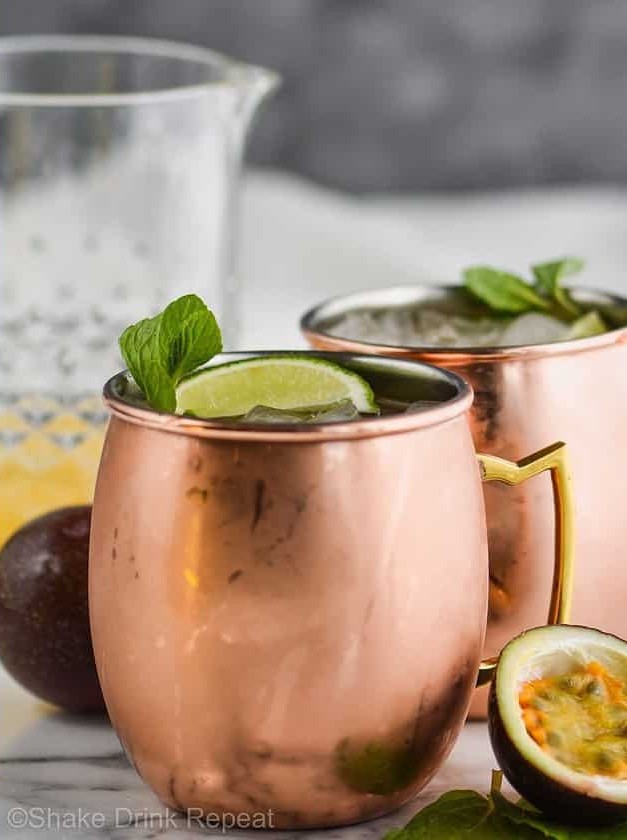 Passion Fruit Moscow Mule