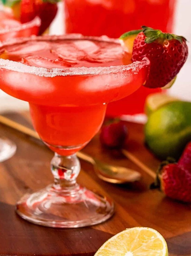 Strawberry Margarita Punch