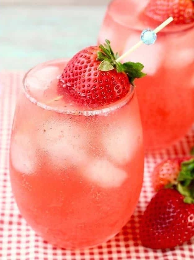 Strawberry Wine Punch