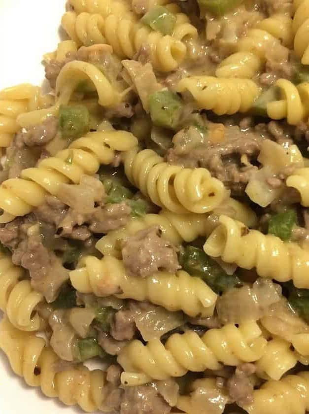 Creamy Beef Rotini