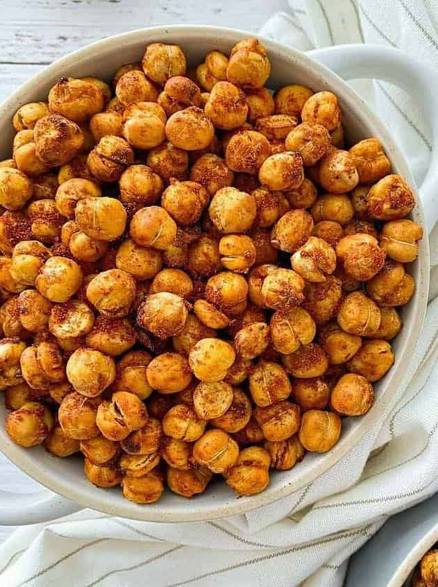 Oil Free Air Fryer Chickpeas