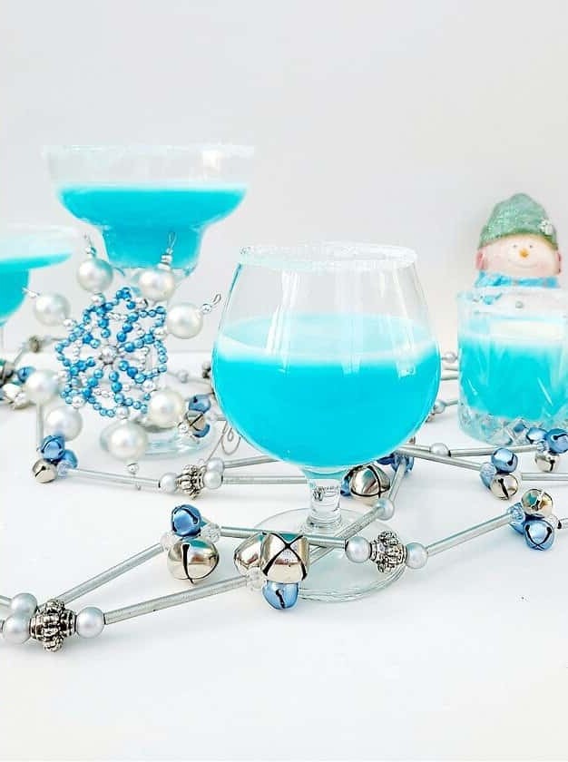 Frosted Snowflake Cocktail