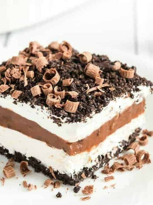 Oreo Chocolate Lasagna