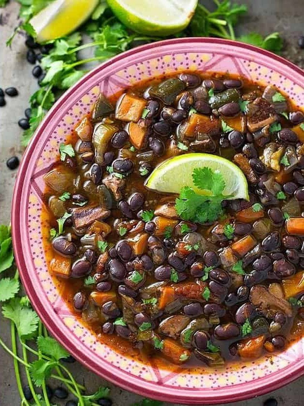 Instant Pot Black Bean Soup