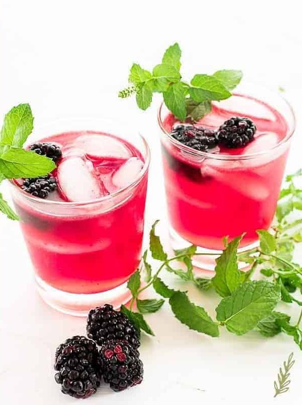 Blackberry-Vodka Smash