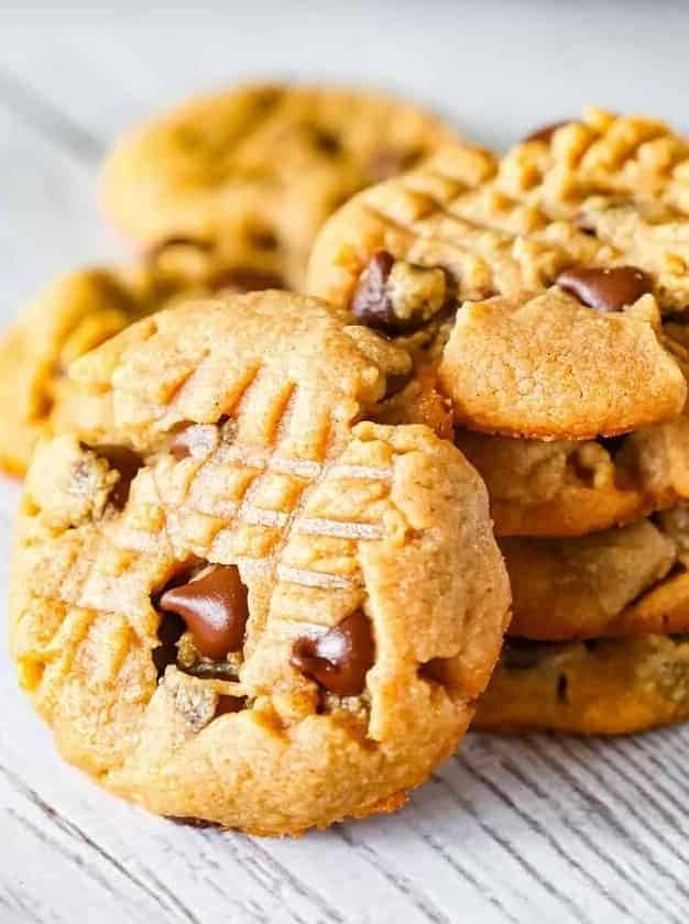 Peanut Butter Chocolate Chip Cookies