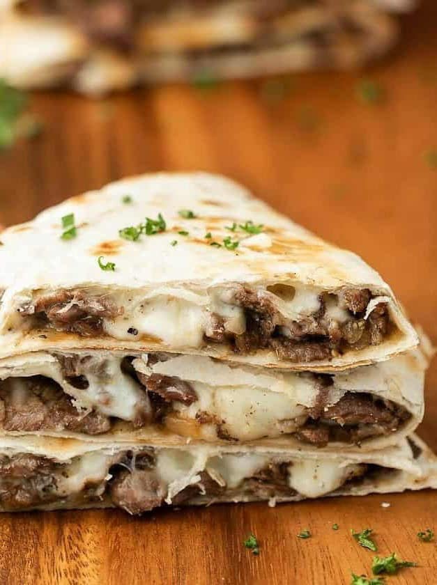 Steak and Cheese Quesadillas