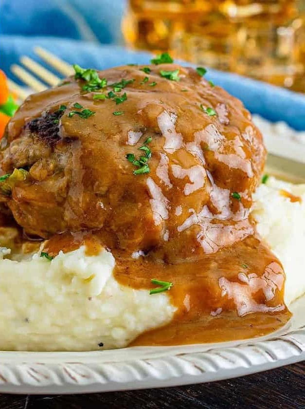 Hamburger Steaks and Gravy