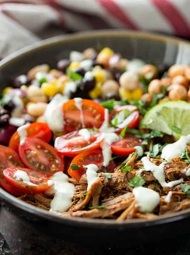 Pulled Pork Protein Bowl