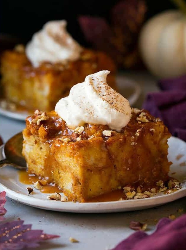 Pumpkin Bread Pudding