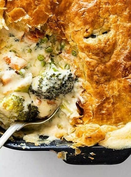 Creamy Vegetarian Pot Pie