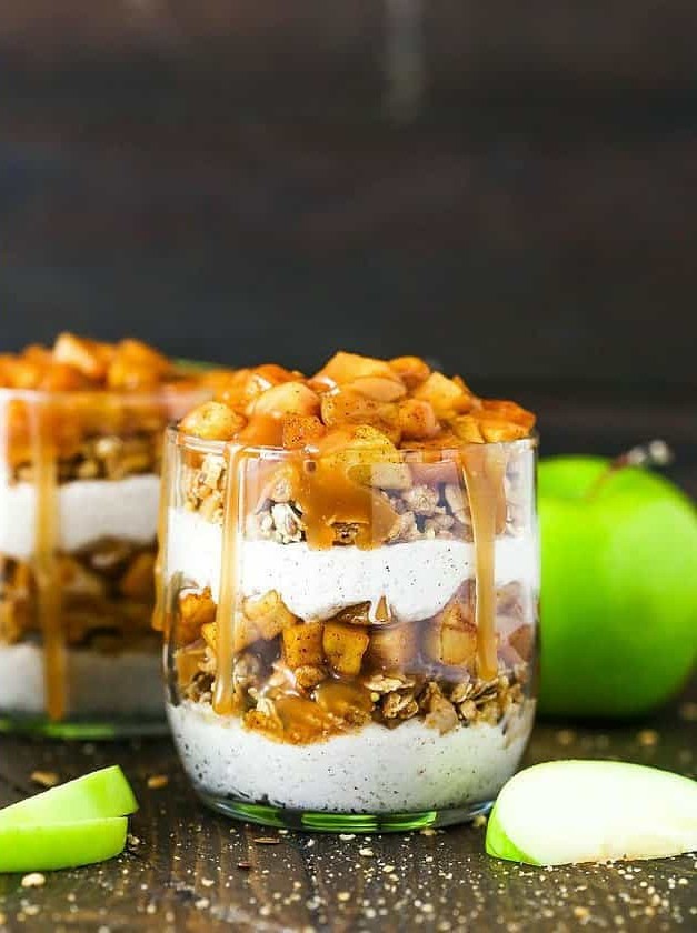 Caramel Apple Trifles