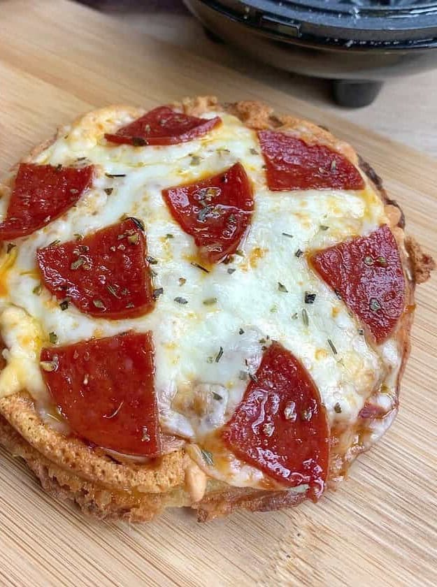 Keto Pizza Chaffles