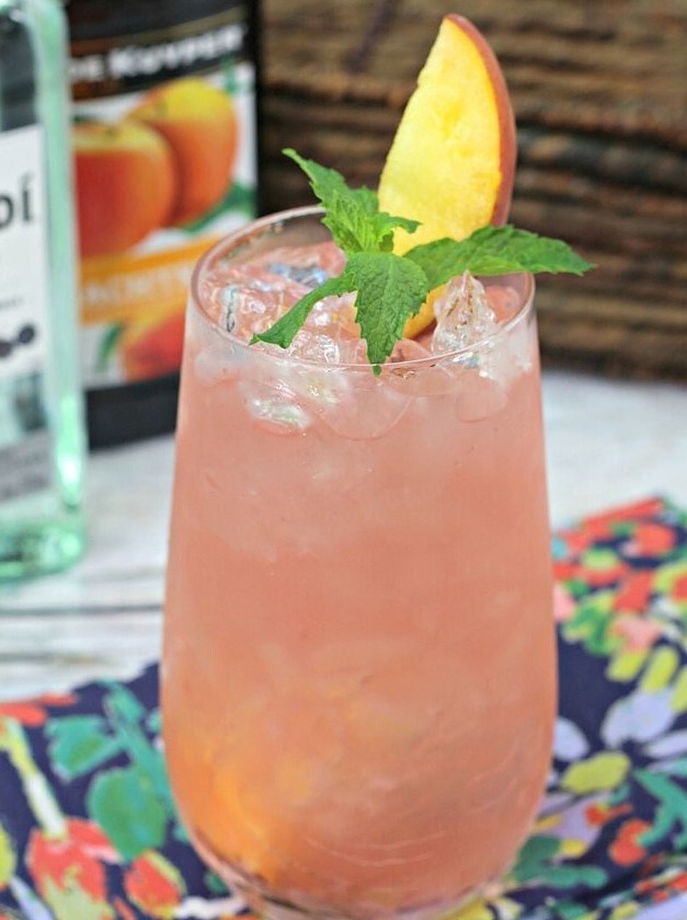 Cuban Peach Cocktail