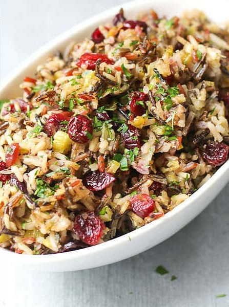 Vegan Wild Rice Stuffing