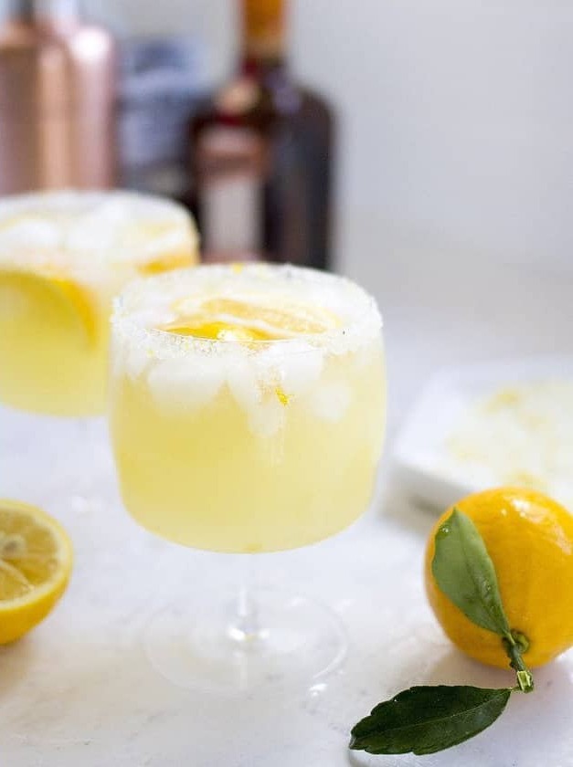 Meyer Lemon Margaritas