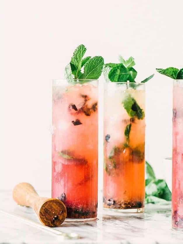 Blueberry Mint Julep