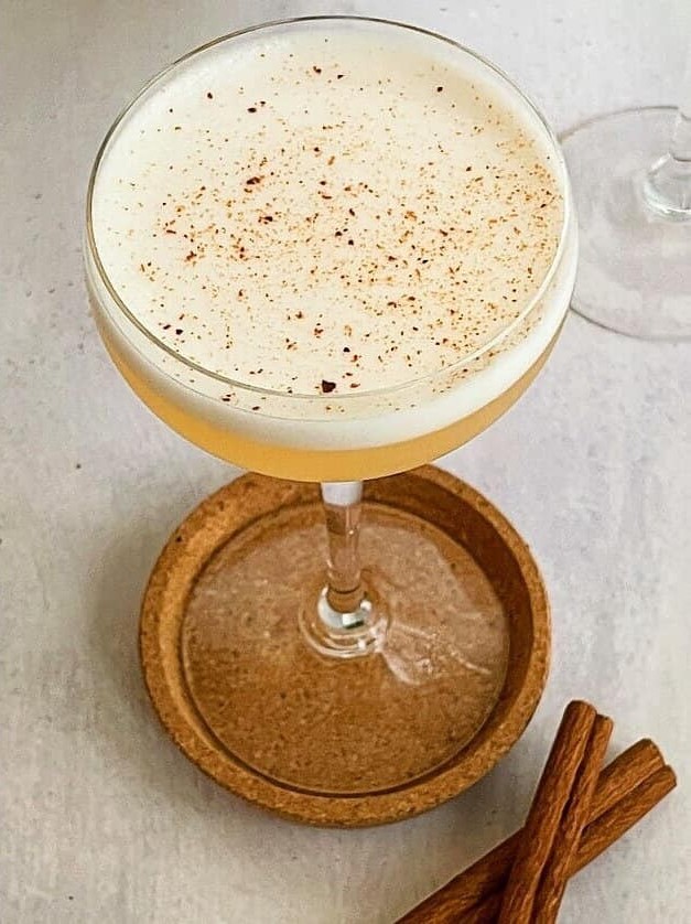 Cinnamon Grapefruit Tequila Sour