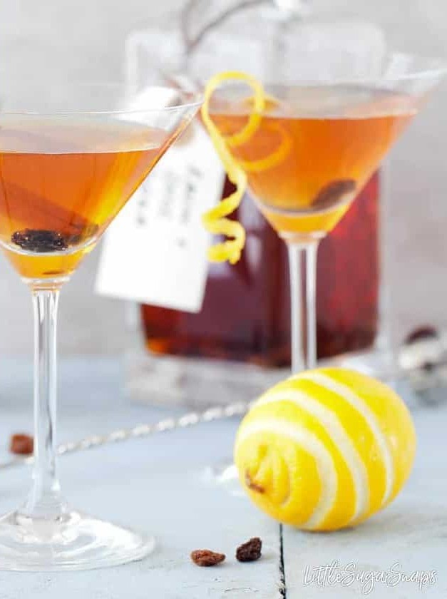 Hot Cross Bun Martini