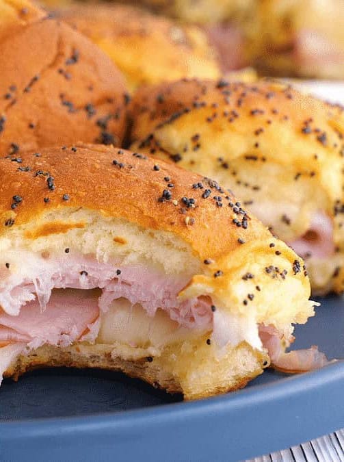 Ham and Swiss Sliders